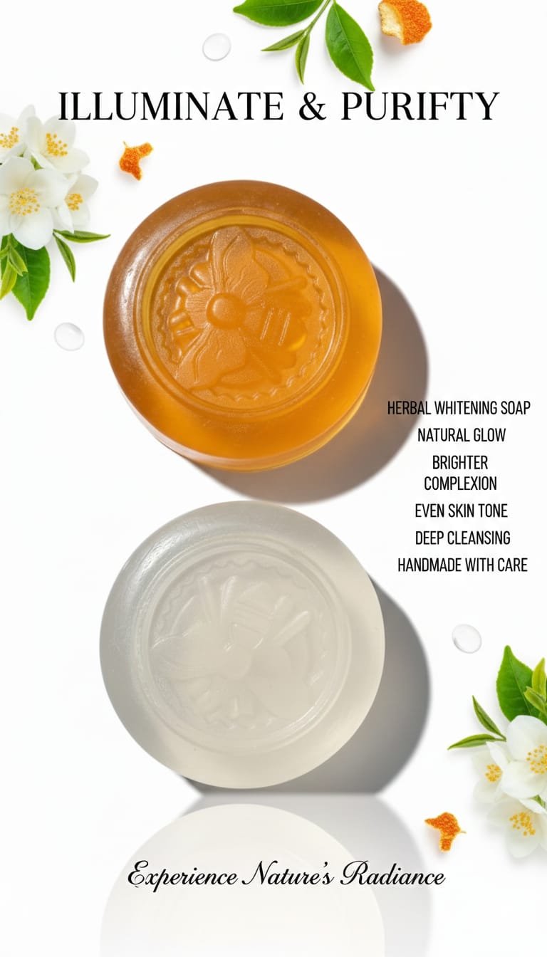 HERBAL WHITENING SOAP rope